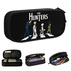 The Hunters HXH Kurapika astuccio per matite Lovely Anime Manga Pen Bag Girl Boy Large Storage materiale scolastico Pencilcases con cerniera