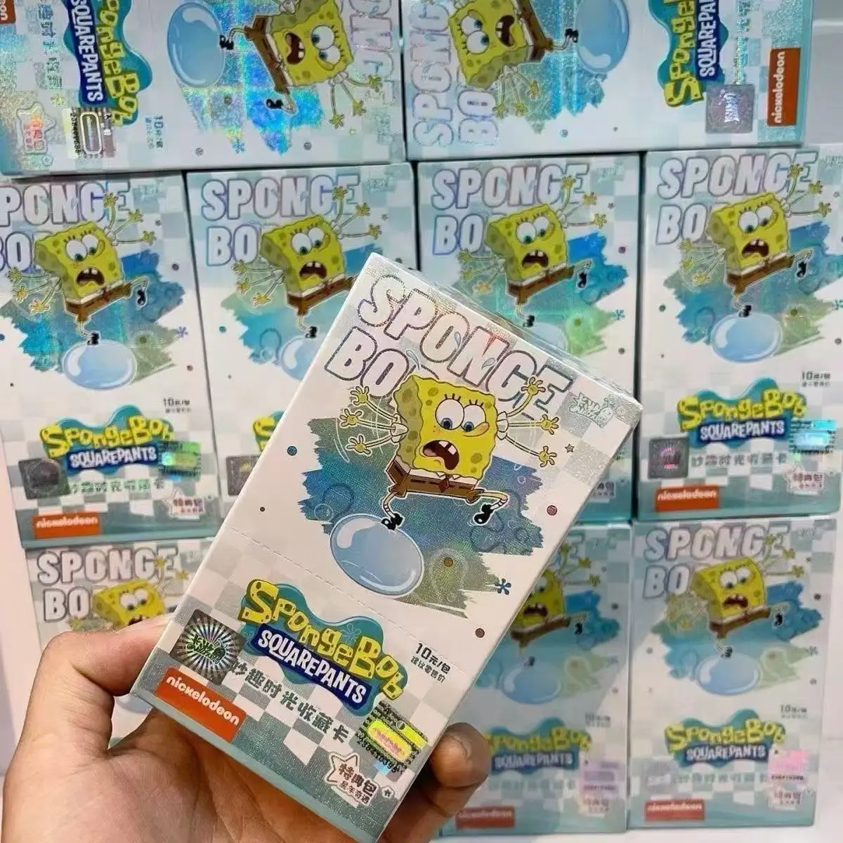 KAYOU SpongeBob SquarePants Star Character Cards Fun Moments Special Edition Collectible Trading Cards with Core Characters