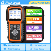 FOXWELL NT630 Plus OBD2  Automotive Scanner ABS Bleeding SRS SAS Oil Reset Code Reader Bidirectional OBD2 Car Diagnostic Tool