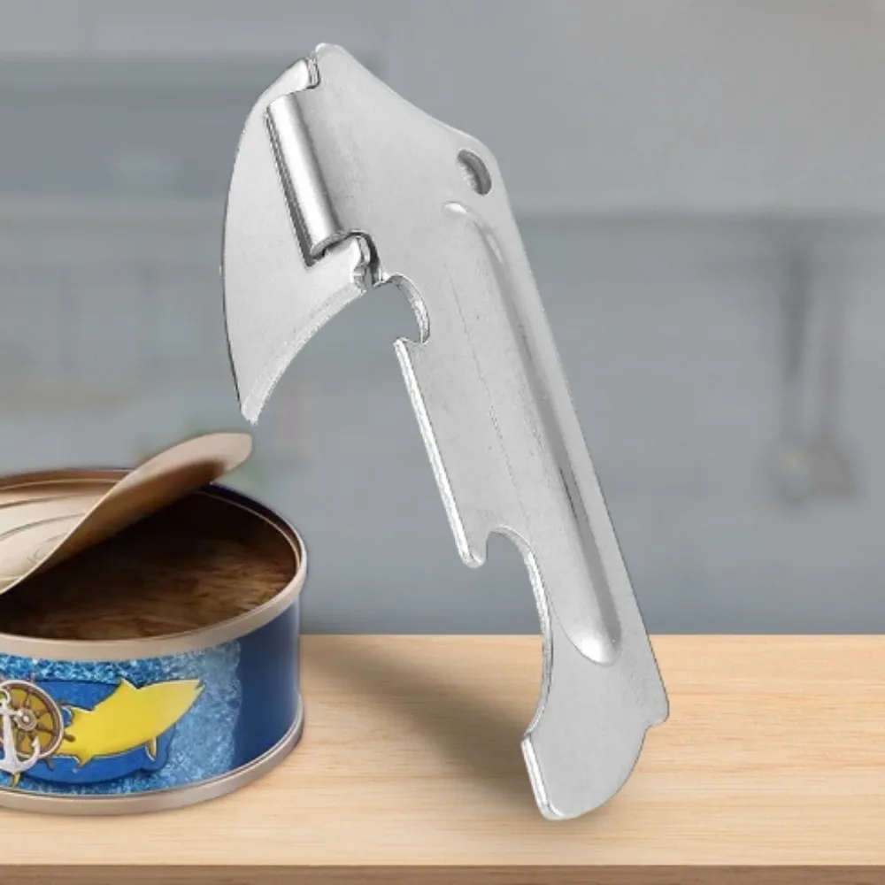 

1/2Pcs Mini Can Opener Stainless Steel Portable Folding Can Opener Multi Kitchen Tools Outdoor Camping Supplies