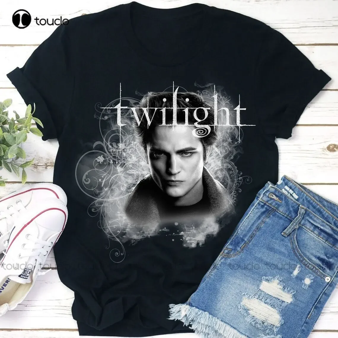 The Twilight Saga  Twilight Merch Edward Cullen  Movie Poster Custom Shirt Vintage T Shirt New