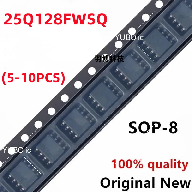 

(5-10piece)100% New W25Q128FWSIQ W25Q128FWSQ 25Q128FWSQ sop-8 Chipset