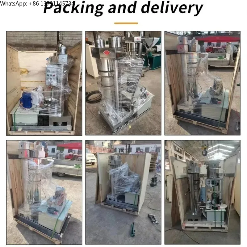 Hydraulic Cold Press for Sesame Sunflower Seed Cocoa Butter Oil Press Machine for Sale