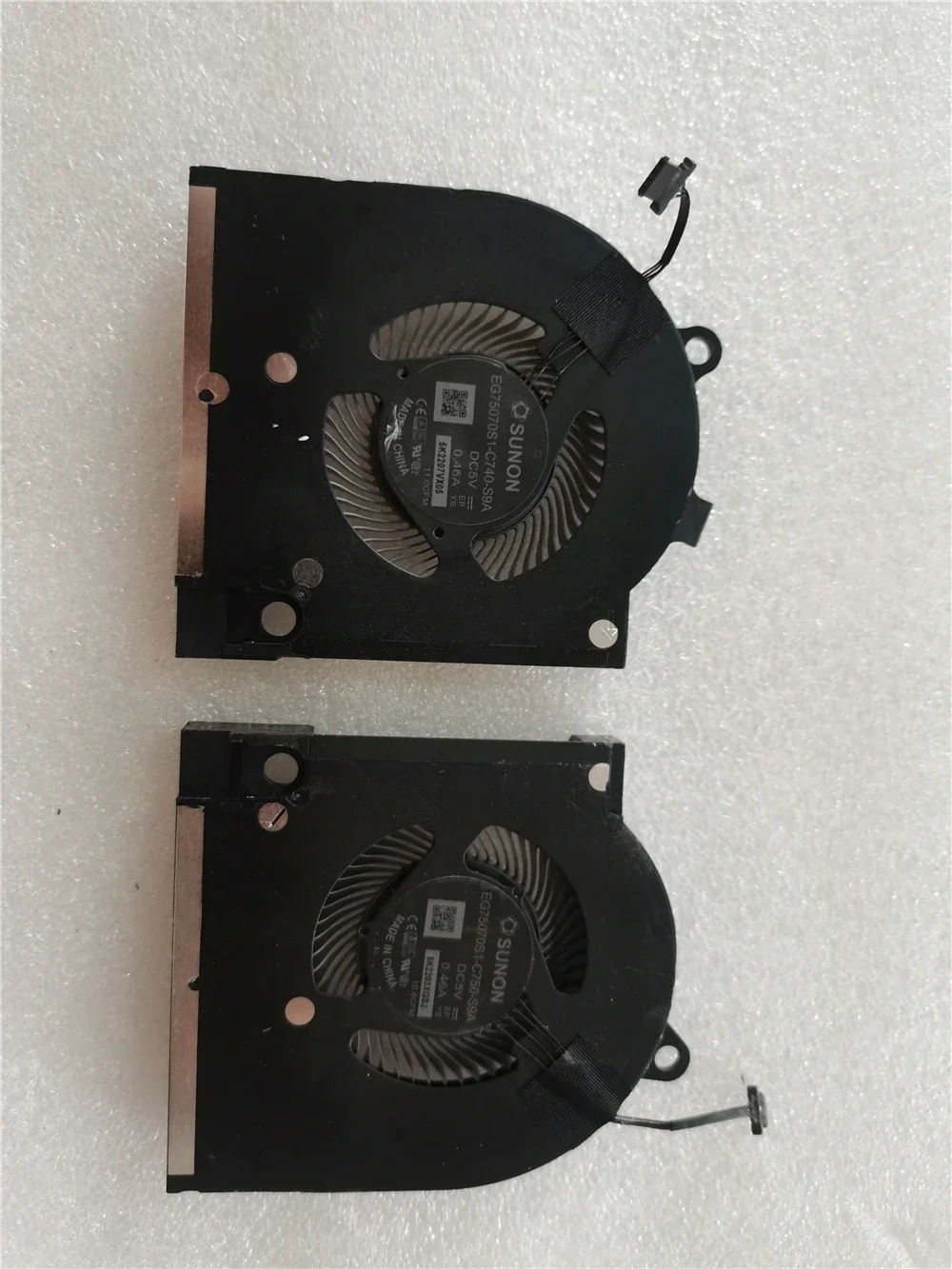 CPU GPU Ventilateur Pour Dell inspiron G15 5520 12V 2022 EG75071S1-C180-S9A EG75071S1-C190-S9A 5V EG75070S1-C740-S9A EG75070S1-C750-S9A