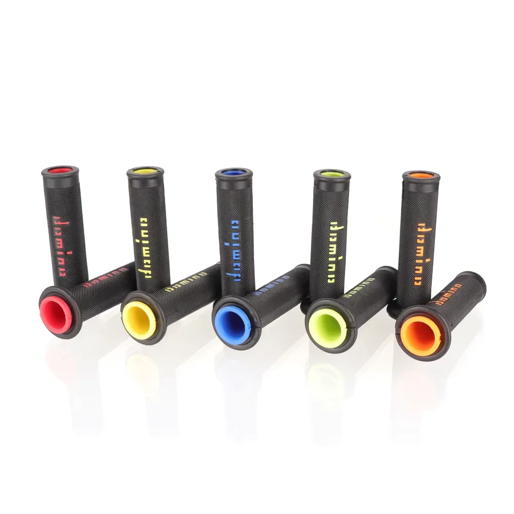 24 مللي متر دراجة نارية قبضة دراجة نارية المقود المطاط الدومينو مقبض ل KTM ياماها Pitbike العالمي Pitbike الترابية دراجة موتوكروس #4