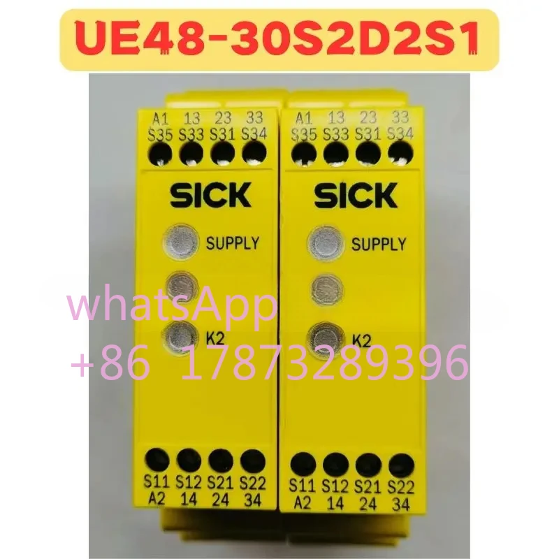 

Used Safety Relay UE48-30S2D2S1 UE48 30S2D2S1 1067636 Normal Function Tested OK