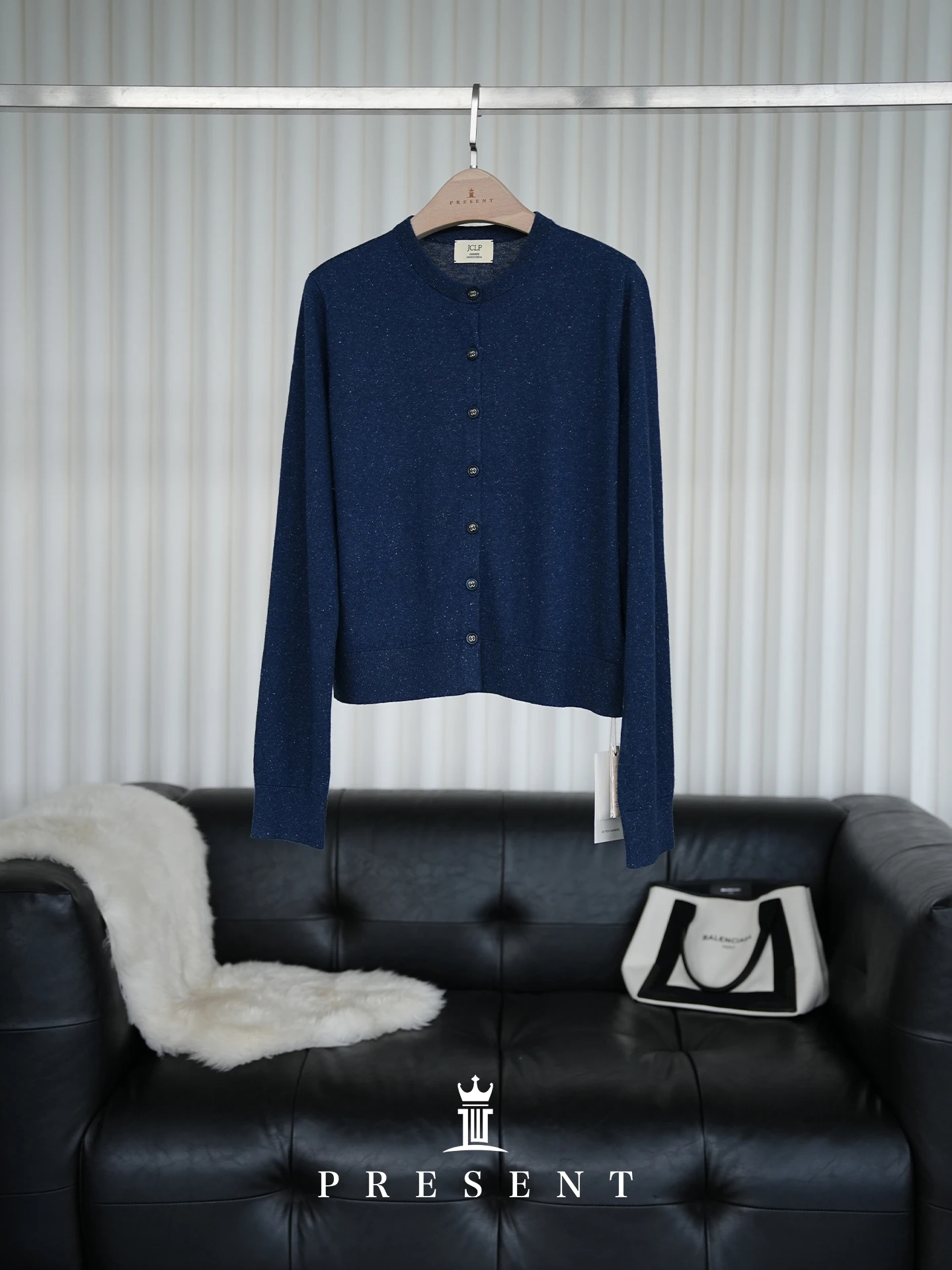 

Новинка: Женский вязаный кардиган Jc Camere Blend с длинными рукавами, круглым вырезом, мягкий, повседневный, весенний, модный.