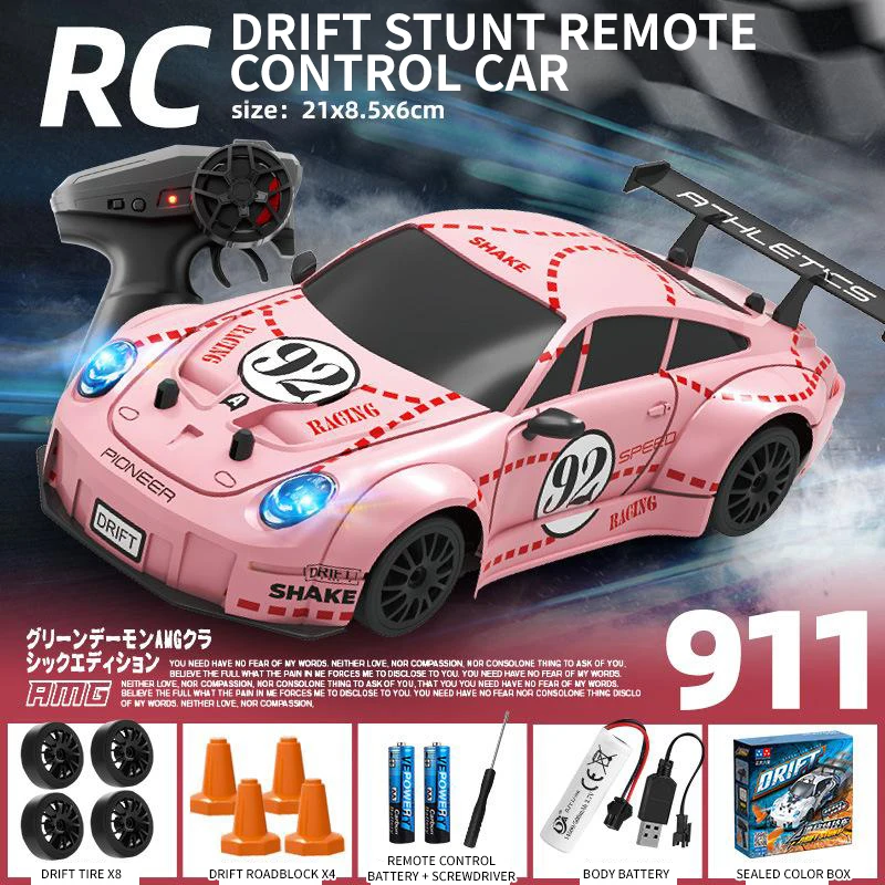 1/24RC Auto telecomandata giocattolo AE86 2.4G Ad alta velocità Drift Car Modello da corsa telecomandato Regalo di compleanno per bambini