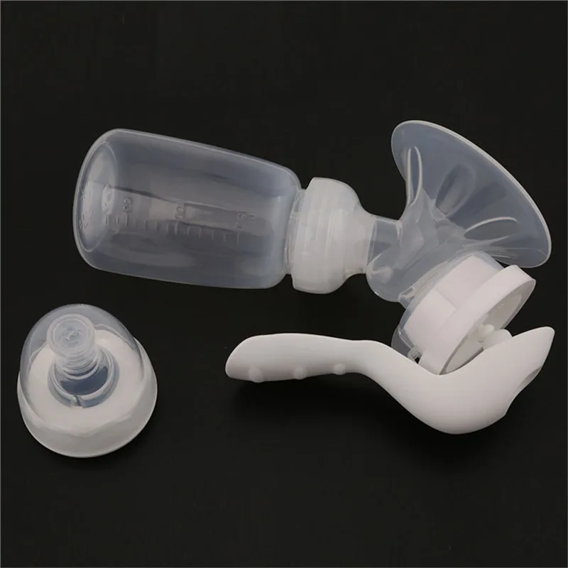 Powerful Easy Use Sucking Manual Design Feeding Breast Pumps Large Suction Breast Massage Milk Sucker Puller Milker Pump