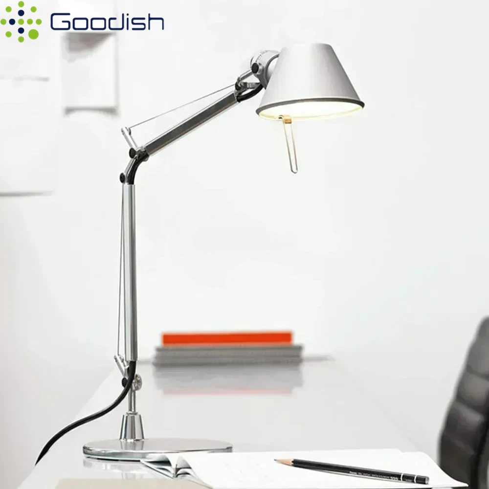 

Modern Europe Luxury Folding Long Arm LED Floor Lamps Art Creative Lights for Chidren's Table Desk Home Decoration Chandeliers