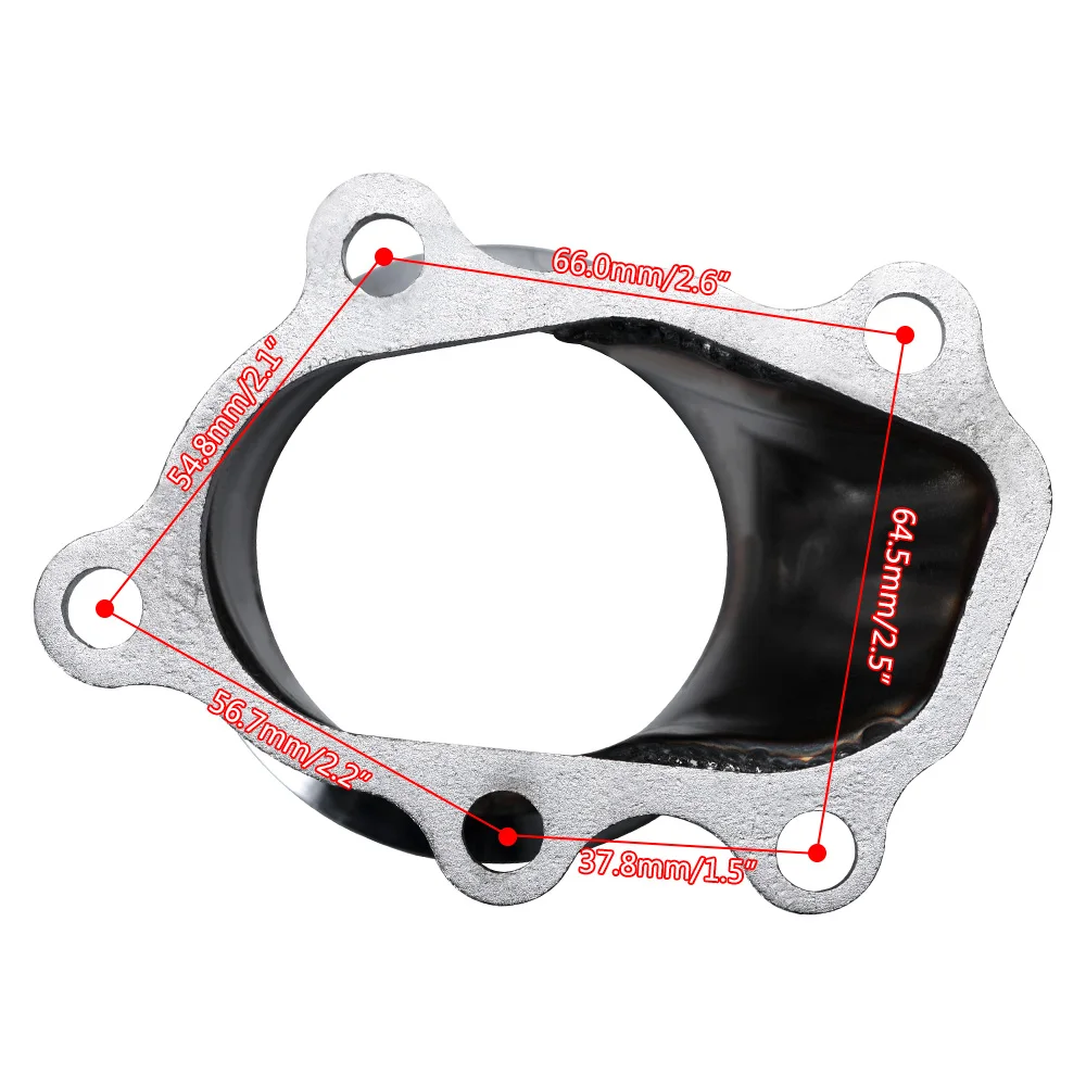 Hypertune - Stainless Steel Adapter for T25 T28 GT25 GT28 2.5\