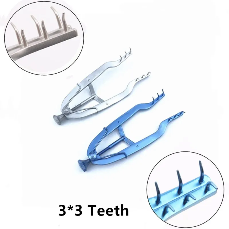 

Титан/нержавеющая сталь Stevenson Lacrimal SAC Ретрактор для век офтальмологический инструмент для глаз