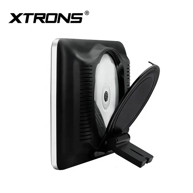 مشغل أقراص DVD بمسند رأس عالمي مقاس 10.1 بوصة من XTRONS يدعم 32 لعبة أصلية، ومشغل Mp5 لمراقبة السيارة #4