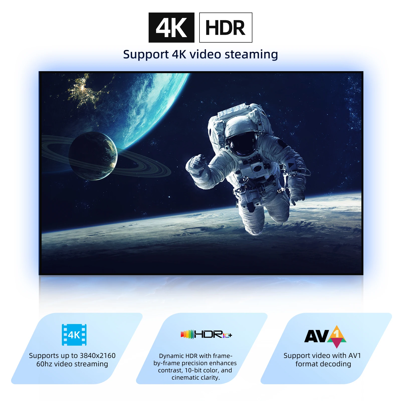 MECOOL KM2 4K Android TV Box Amlogic S905X2 2GB DDR4 USB3.0 SPDIF Ethernet WiFi Multi-streamer HDR 10 Widevine L1 TVBoX Set Top