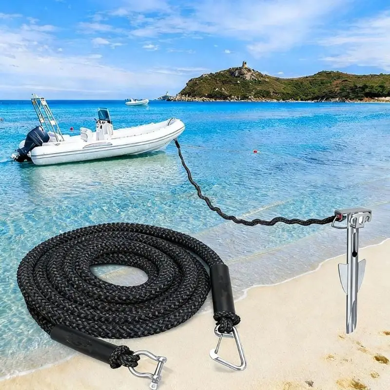  Dock Line with Stretch Response for Routine Dock Handling Bungee Dock Line