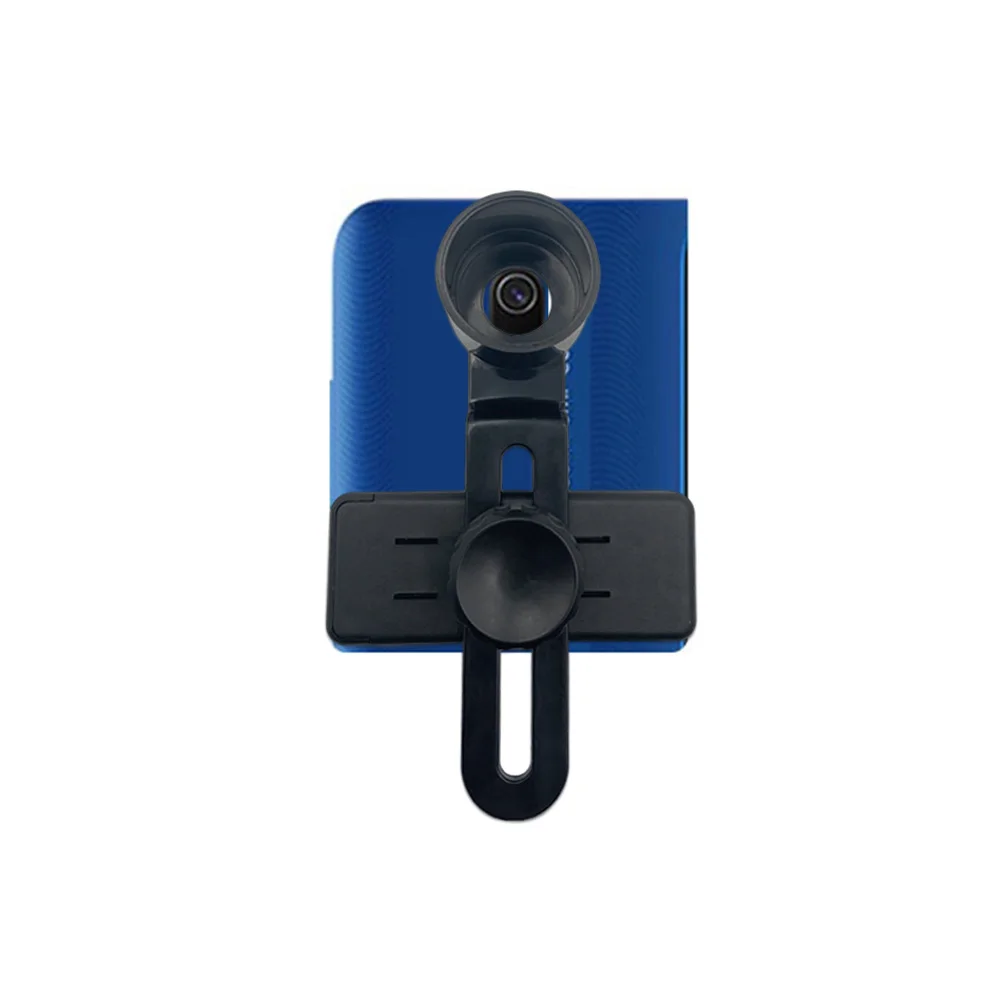 조정 가능한 초점이있는 1pc 현미경 휴대 전화 홀더 사진 촬영을위한 안정적인 브래킷 야외 캠핑 조류 관찰