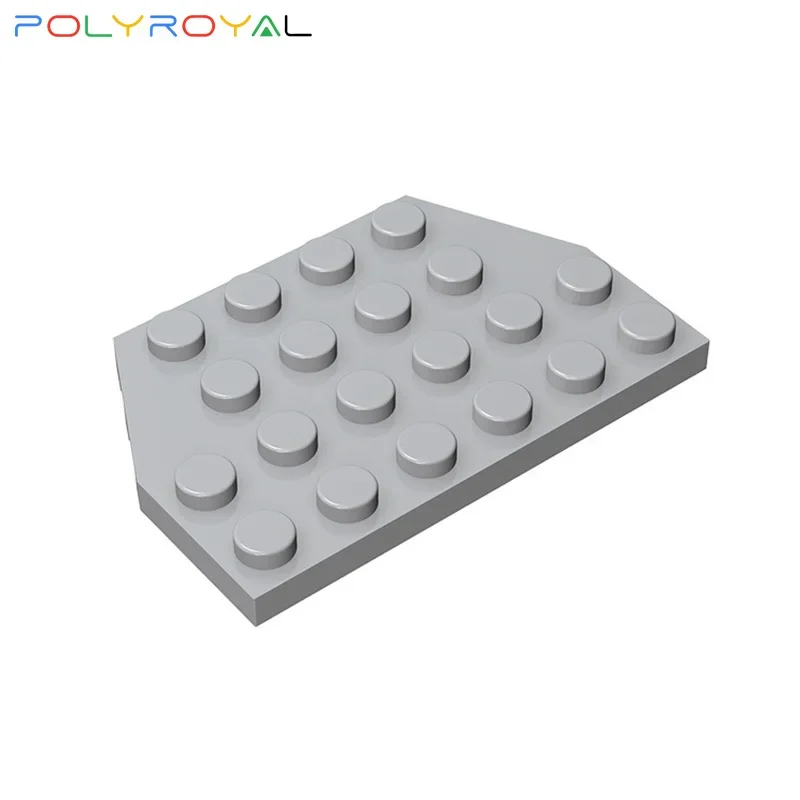 Building Blocks Technicalalal DIY 4x6 Wedge plate Cut Corner  MOC Creativity Educational toy for children birthday gift 32059