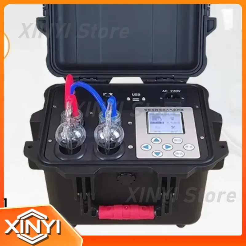 Intelligent Dual-Channel Constant Current Atmospheric Sampler for Air Quality Testing 0.1–2.0 L/min for GB 50325-2020