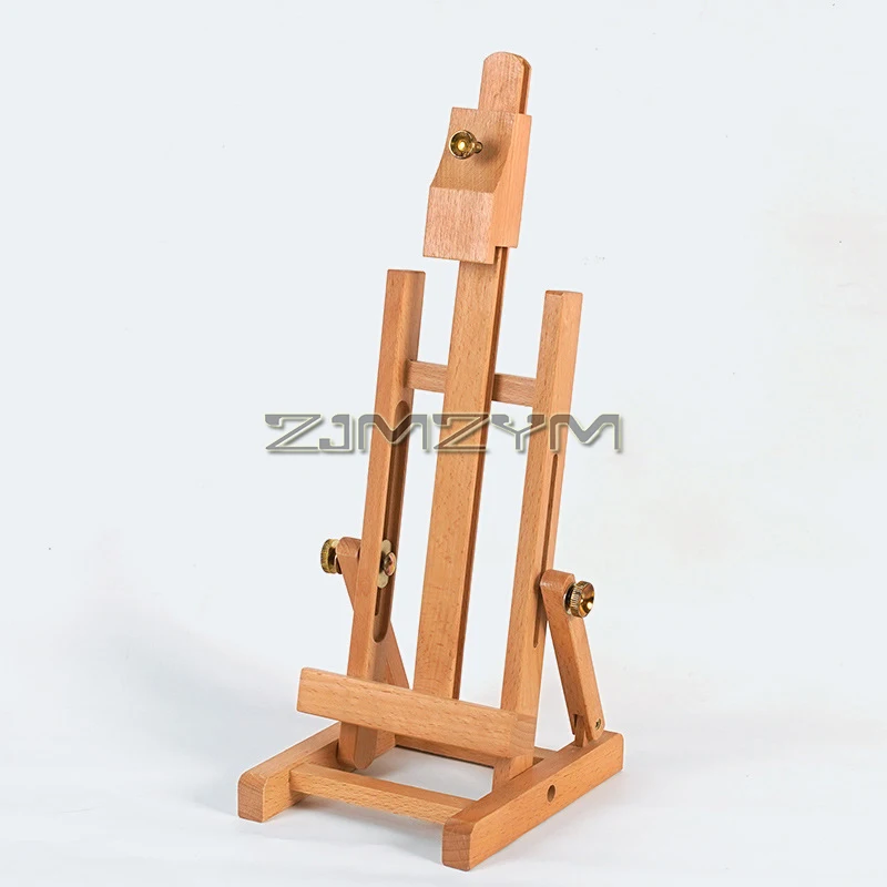 Art Supplies Tabletop Easel Sketch Stand Solid Wood Foldable Tabletop Desktop Art Easel for Painting, Student, Artist, Beginner