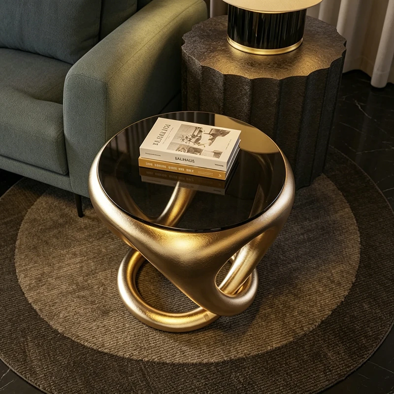 #Metal Side Table with a Unique Design Ideal for Home Offices and Hotel Living Rooms a Top Choice for Coffee Table Furniture