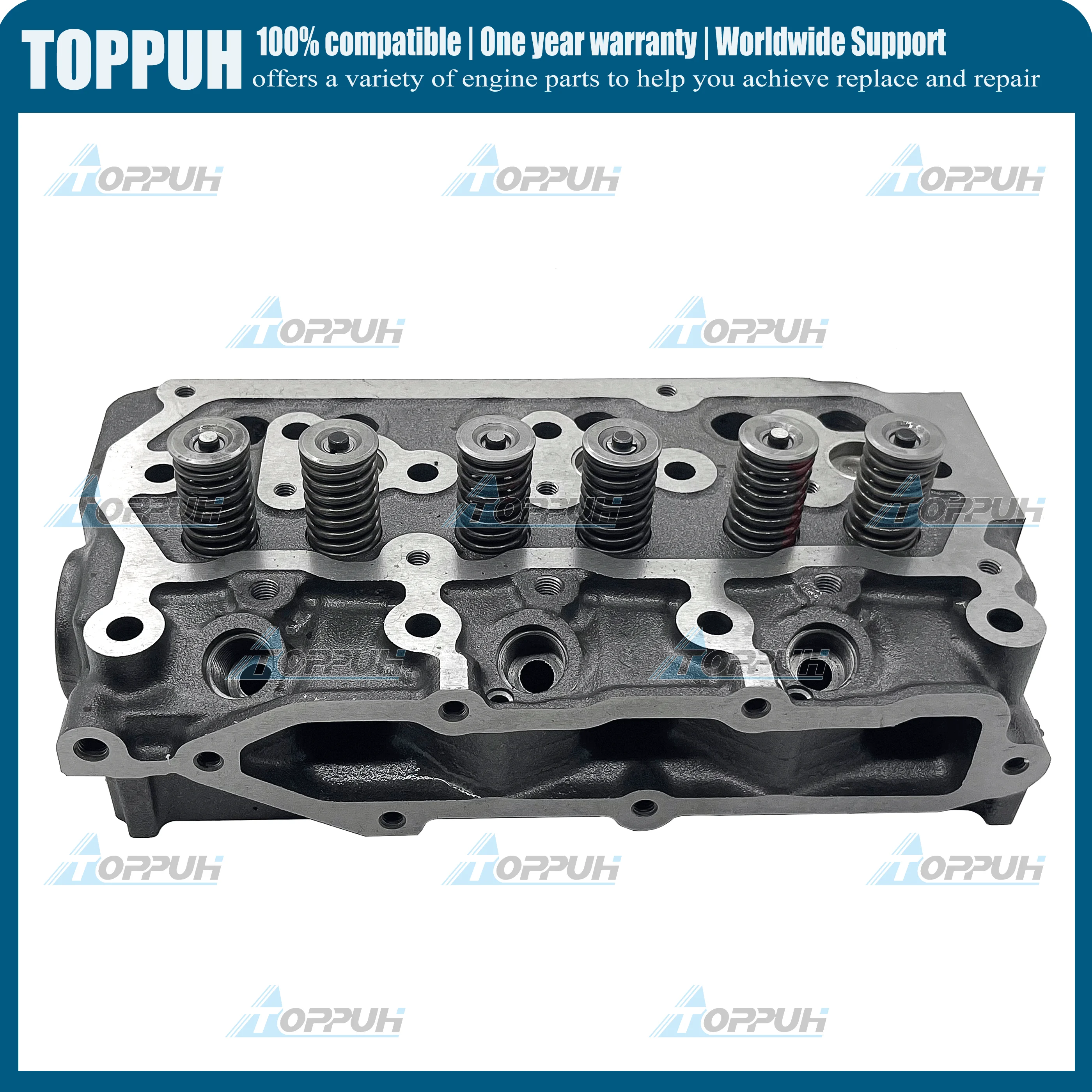 

S3L Cylinder Head For Mitsubishi Engine Spare Parts