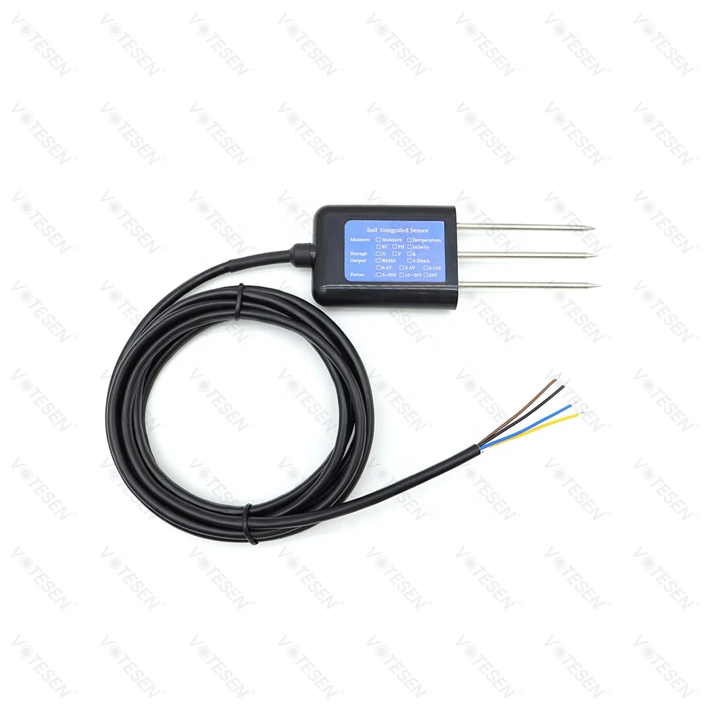 Интегрированный датчик почвы 8 в 1 RS485 Modbus для мониторинга окружающей среды
