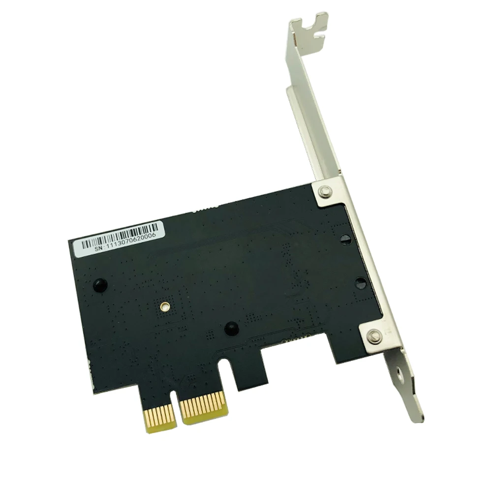 Сетевая карта PCI Express, 2,5 Гбит/с, Gigabit Ethernet PCIE, сетевая карта, сетевой адаптер LAN, 1 порт RJ45 для чипов Intel I225V для настольного ПК