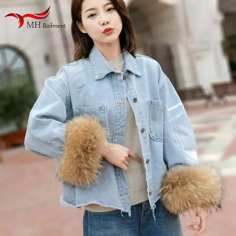 Рисунок 2 - Манжеты из меха енота Манжеты из