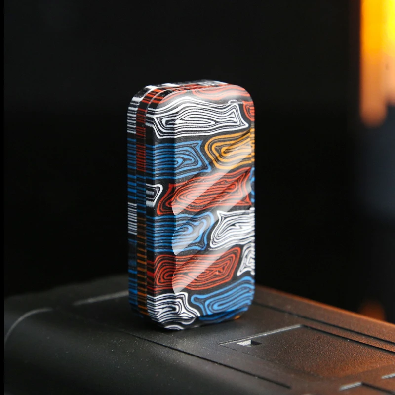 Fibrer de verre matériel Fidget curseur magnétique poussée curseur adulte EDC métal Fidget jouet cadeaux pour adultes autisme jouets sensoriels cadeaux pour adultes