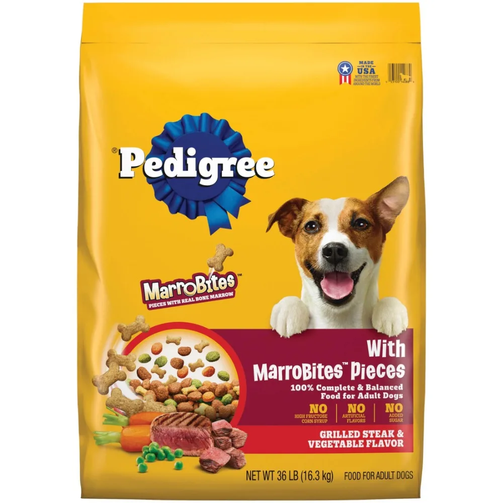 

Marrobones Grilled Steak And Vegetable Dry Dog Food, 36 Lb Bag