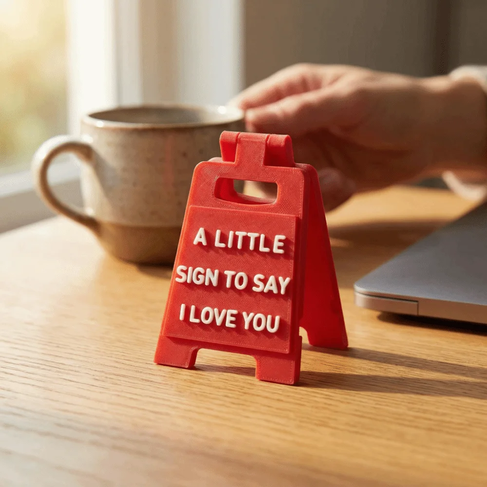 3D Print Letter Signage Decorations Creative Mini Letter Signage Ornament Lovers Funny Home Ornaments Desk Decoration