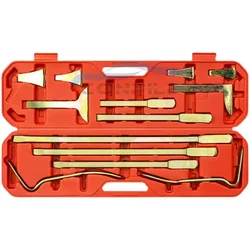 Car Depression Repair Sheet Metal Warping Tool Pry Bar 13 Piece 7-piece Set