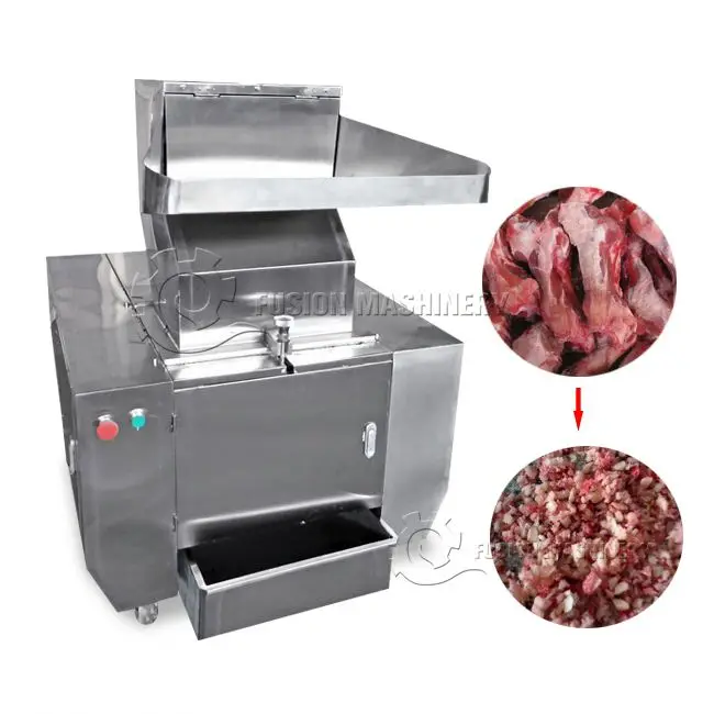 Industrial Chicken Cow Animal Bones Mill Grinding Crusher Butcheries Hospitality Kitchen Equipments Meat Bone Grinder Machinery