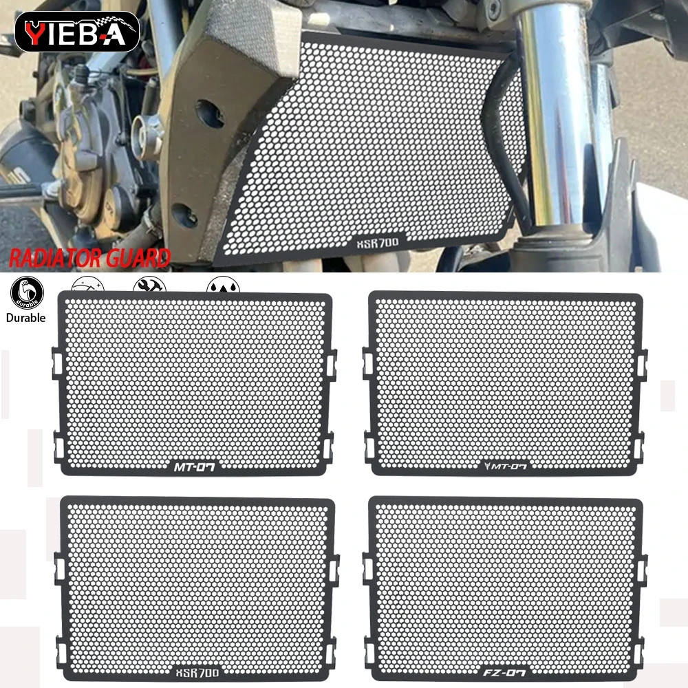 

For Yamaha MT-07/MT07 2014-2024 FZ-07/FZ07 2014-2018 XSR 700 2016-2025 XSR700 Motorcycle Radiator Grille Guard Cover Protector