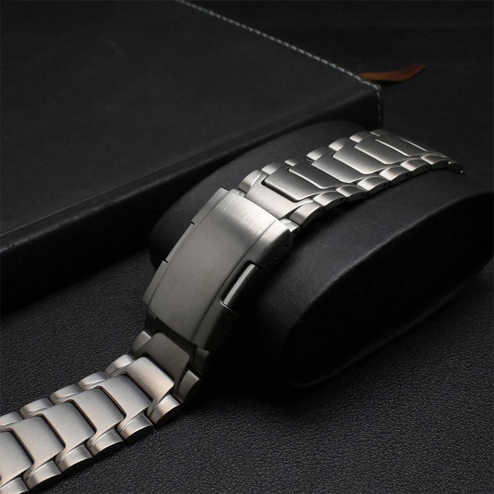 حزام تيتانيوم لساعة Garmin إندورو 3 2 Tactix 7 Pro Man سوار لـ Garmin Fenix 8 51mm Fenix 7X Pro 51mm 6 Pro 5 Plus حزام