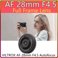 VILTROX AF 28mm F4.5 Autofocus Full Frame Lens Retro Ultra-thin For Sony E Mount A7C A6400 A6700 ZV-E10 A7M5