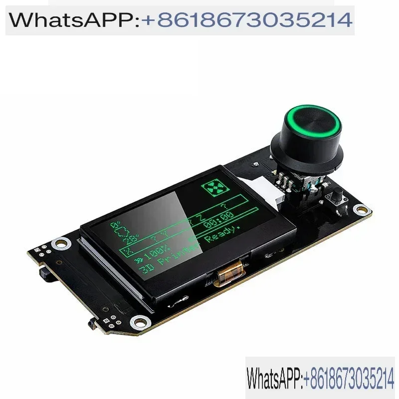 

Аксессуар для экрана 3D-принтера MKS MINI12864 V3, ЖК-экран, боковая вилка для SD-карты