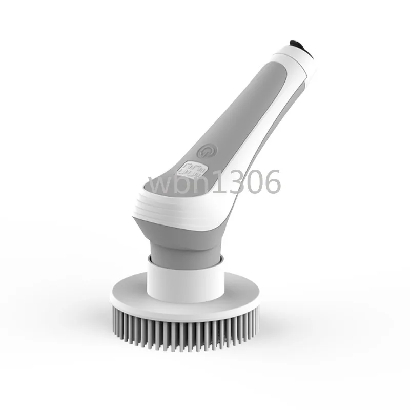 6-piece Set Multifunctional Electric Cleaning Brush, Fish Tank Toilet Kitchen Bathroom Retractable Rod Cleaning Artifact