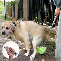 개 야외 변기 산책 변기 픽업 삽, 개 당김 화장실 용품, 확장 가능한 편리한 대변 보관 도구