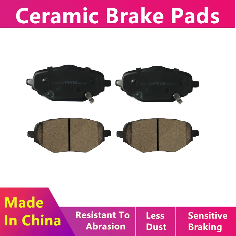 Front/Rear Ceramic Brake Pads For Changan Cs55 E-Rock Electric Vehicle/2020 2021 2022 2023 2024/Auto Parts