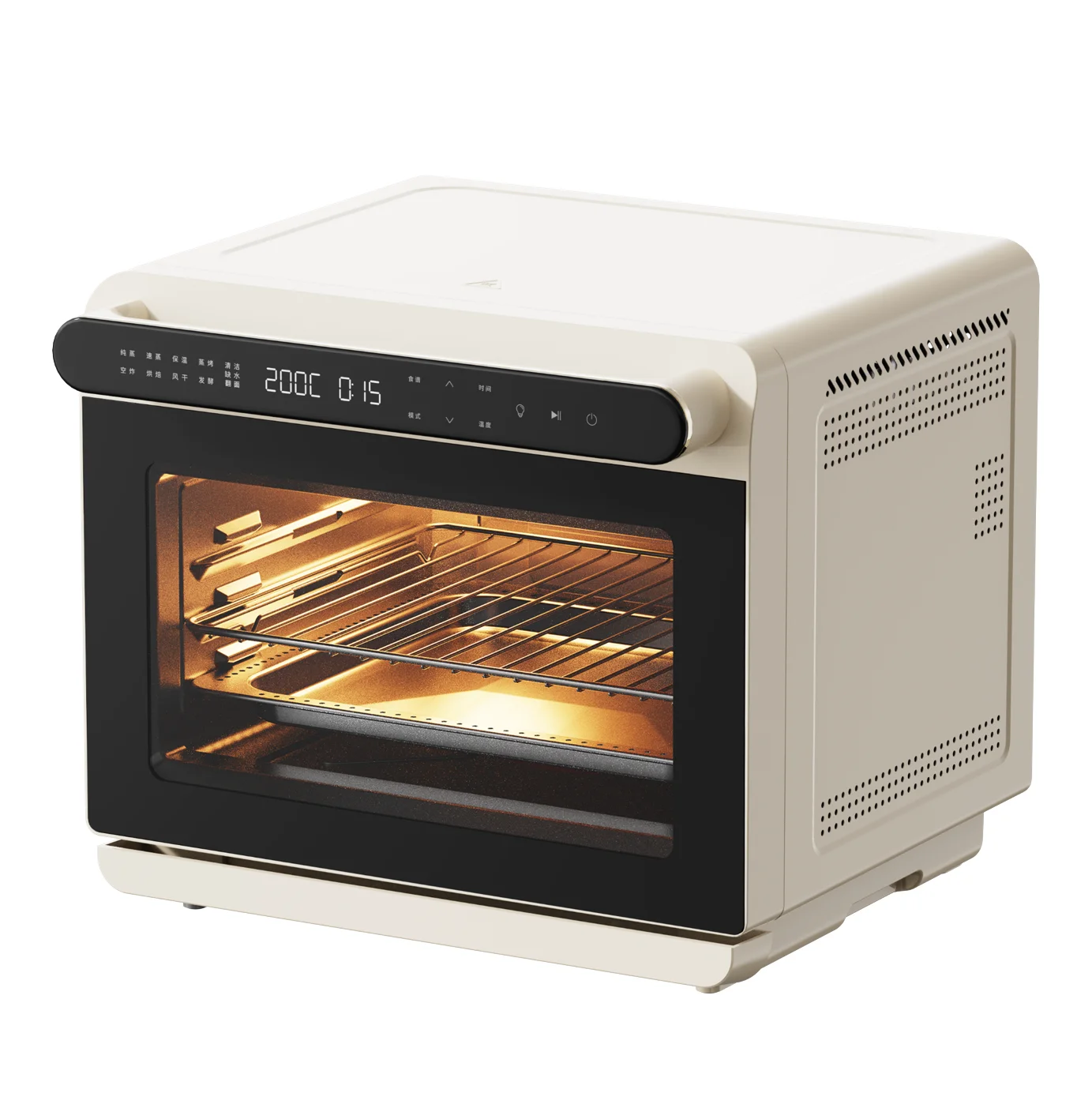 Hot Popular Kitchen Oven 24L Visible Low Fat Healthy Electric Multifunction Steam Air Fryers Oven