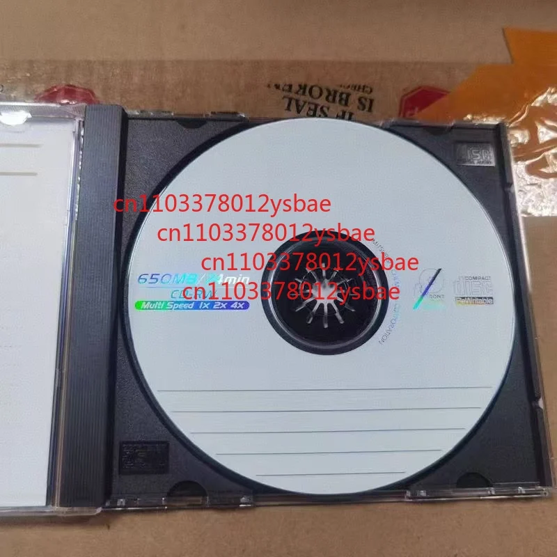 5 個の CD-RW 書き換え可能な CDRW ディスク 650MB 74 分マルチスピード 1X 2X 4X