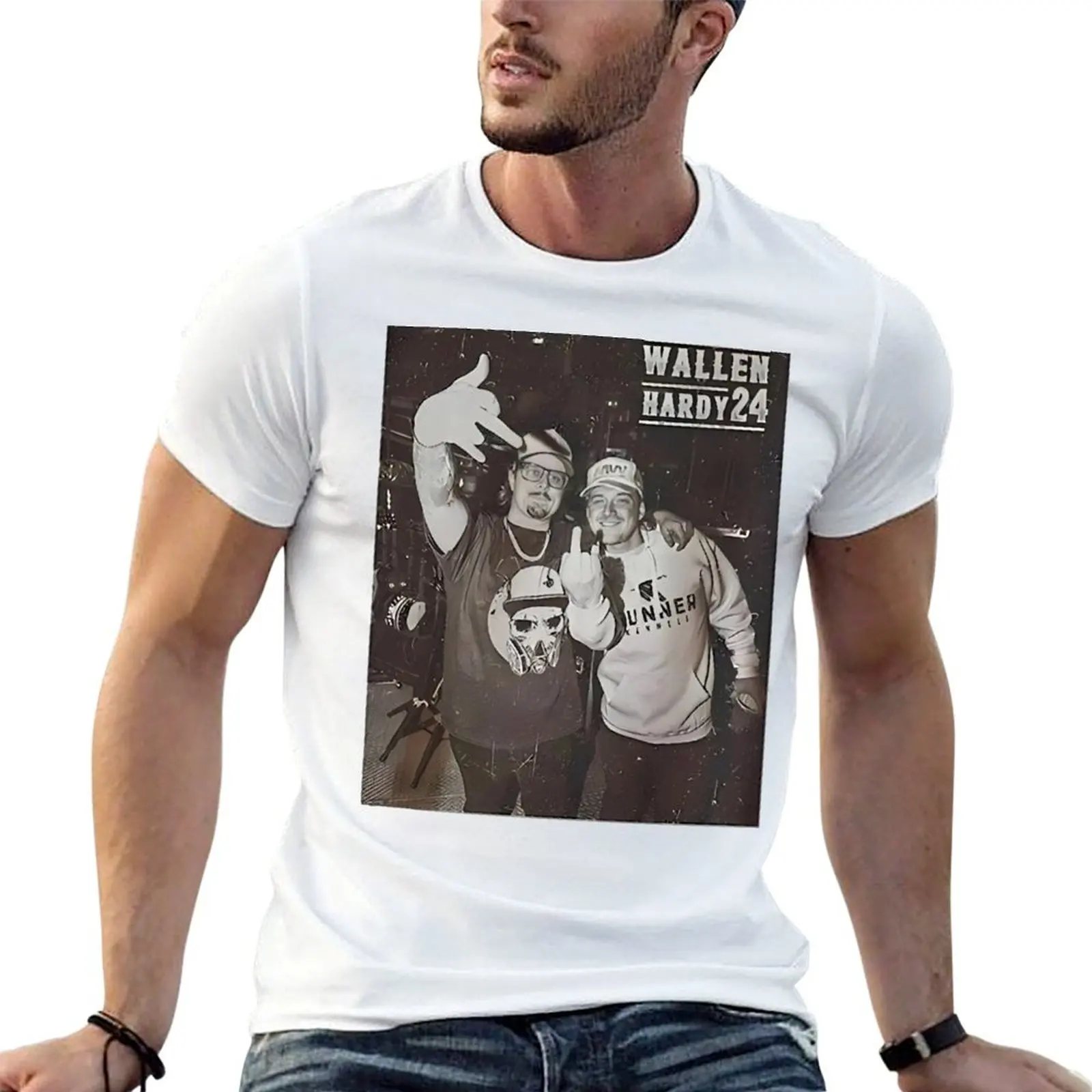 

Vintage Wallen Hardy 24, Wallen 2024 Shirt, Hardy Shirt, Wallen Concert Shirt, Country Singer, Walle T-Shirt
