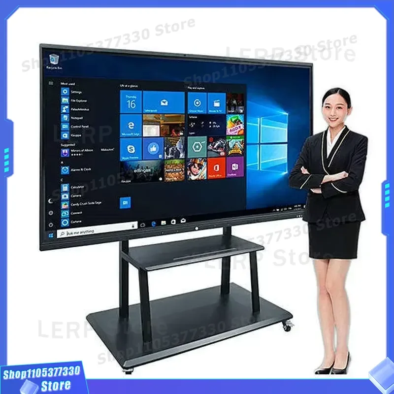 Smart Interactive Whiteboard All in One Teaching Tablet Multi Touch Screen Digital Board for Classroom Education Learning