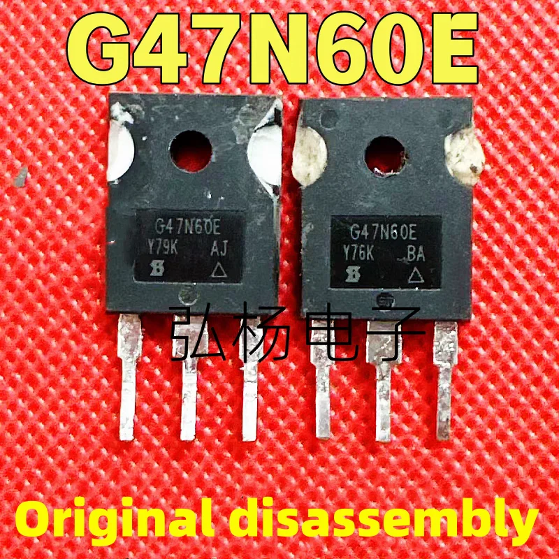 

5pcs Genuine Original disassembly G47N60S G47N60E SIHG47N60S-E 3 47N60 600V 47A TO-247