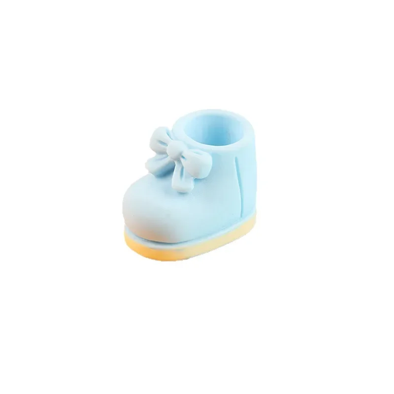 10pcs 3D Cartoon Kawaii Diy Resin Macaroon Shoes Charms Flatback Embellishments Cabochon Miniature Mini Figures Scrapbook Crafts