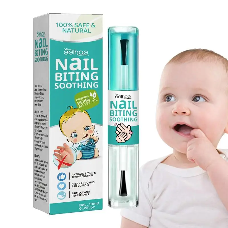 

Nail Stop Biting Liquid Double-Ended Design Children Anti-Biting Fingernail Quit Eating Hand Addiction Chewing Finger Non-Toxic