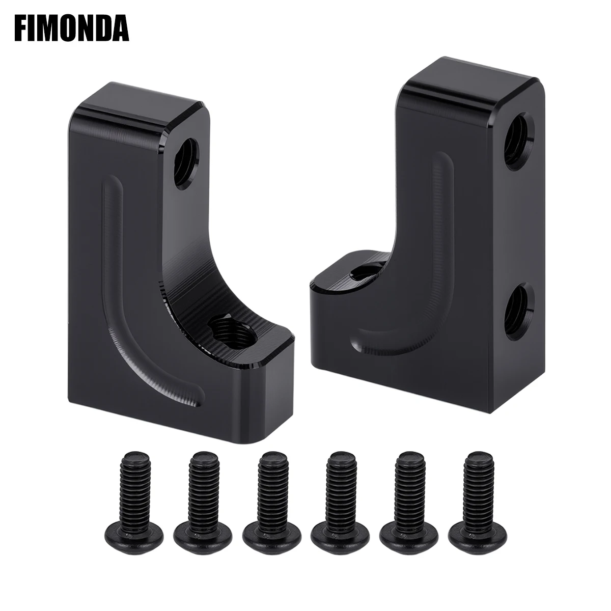 Aluminum Alloy Servo Mount Bracket for 1/10 RC Crawler Car Axial SCX10 90047 Wrangler Upgrade Parts