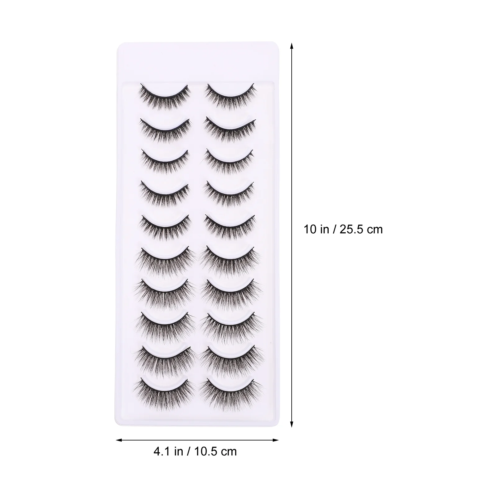 

10Pairs 3D Makeup Eyelashes False Lashes for Cosplay Party Eyes Decors Eye Lashes Party Eyelashes Makeup Eyelash Decors