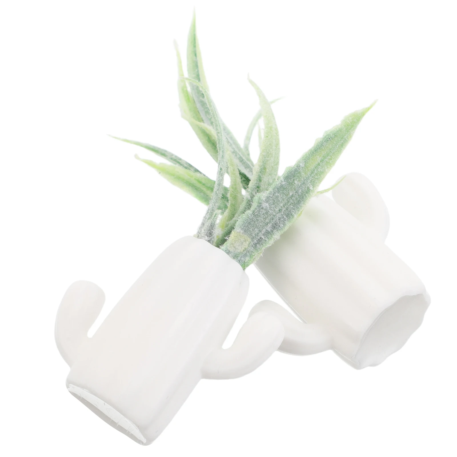 

2Pcs Miniature Dollhouse Succulent Potted Plants Realistic Mini Artificial Plants 1:12 Scale Dollhouse Miniature Potted Plant